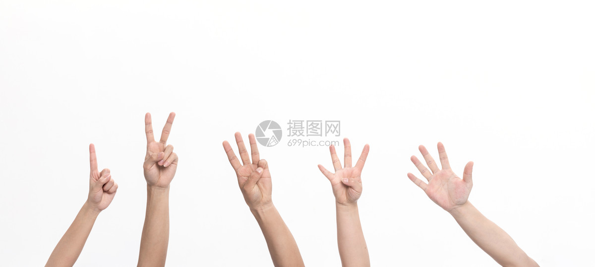 比数字手势