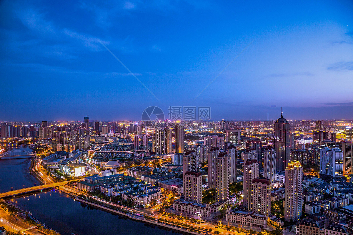 天津城市夜景
