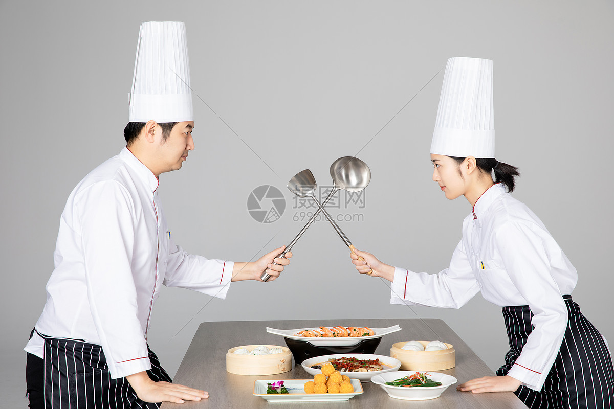 两个厨师图片素材_免费下载_jpg图片格式_vrf高清图片