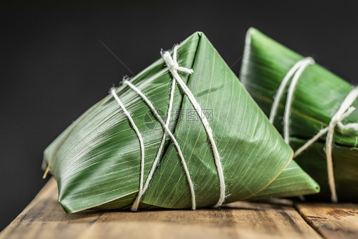 端午节粽子与制作原材料