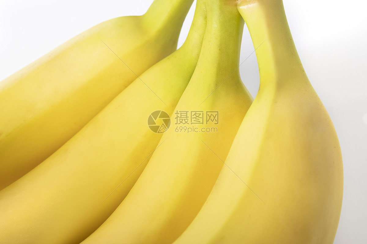 香蕉水果白底高清图片素材