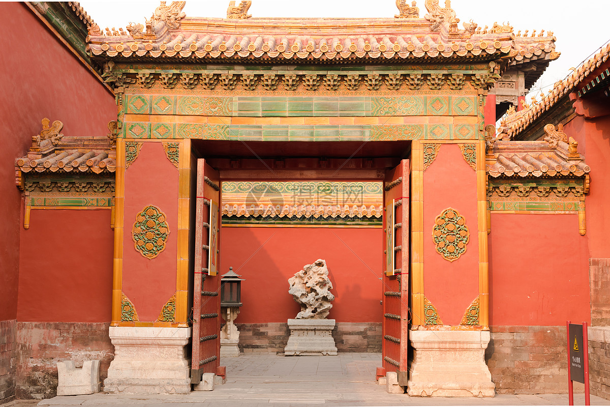 北京故宫博物馆宫门