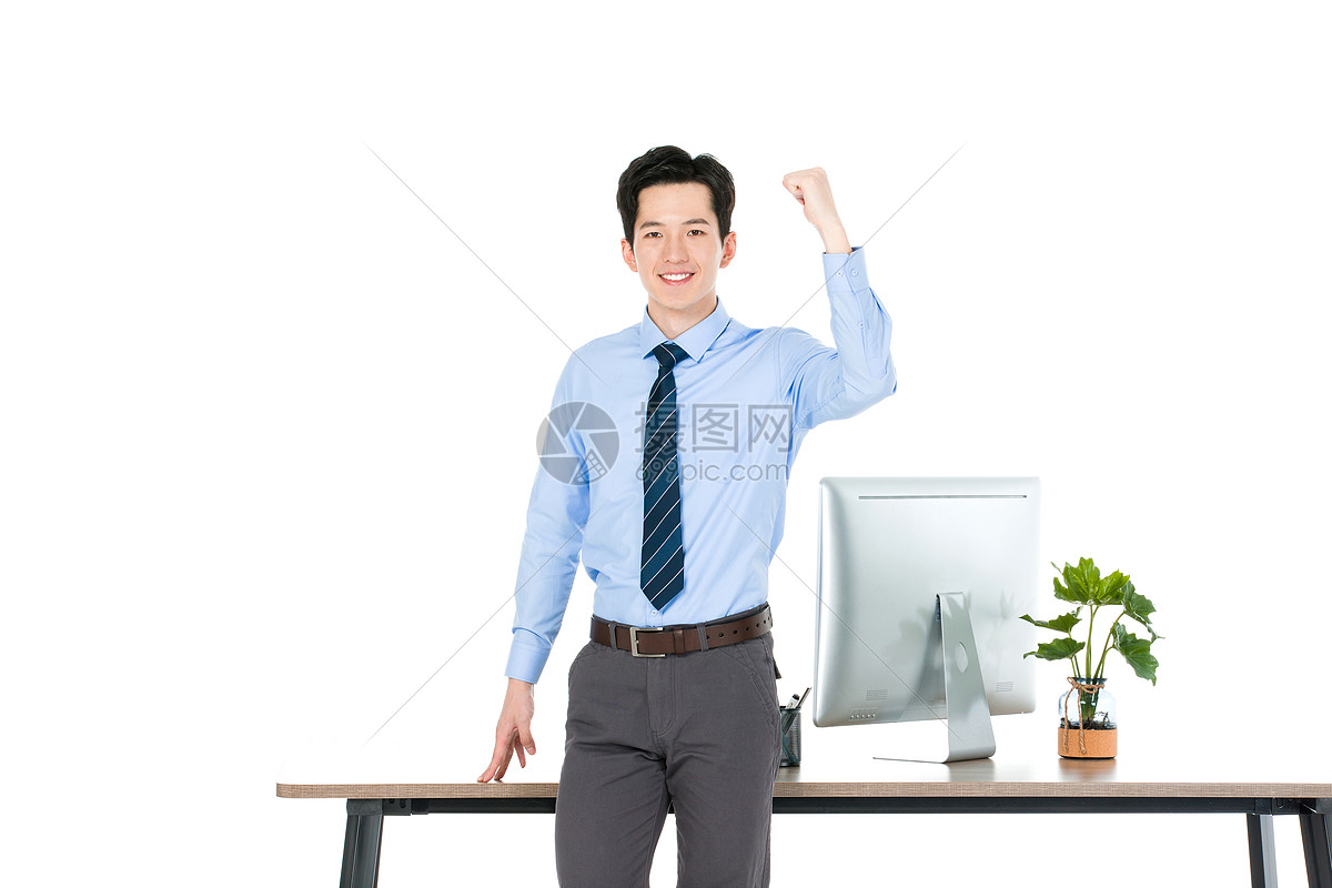 自信的商务男性