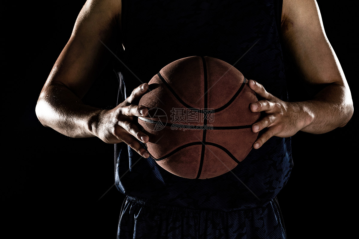 篮球俱乐部无缝图案或背景 矢量 Seamless Sport Pattern with Basketball Ball, Basket ...