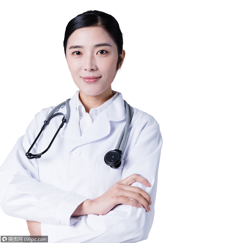 年轻女医生亲和形象展示图片
