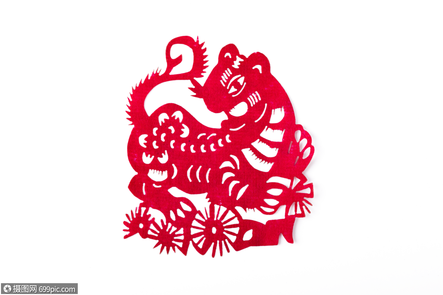 虎年剪纸