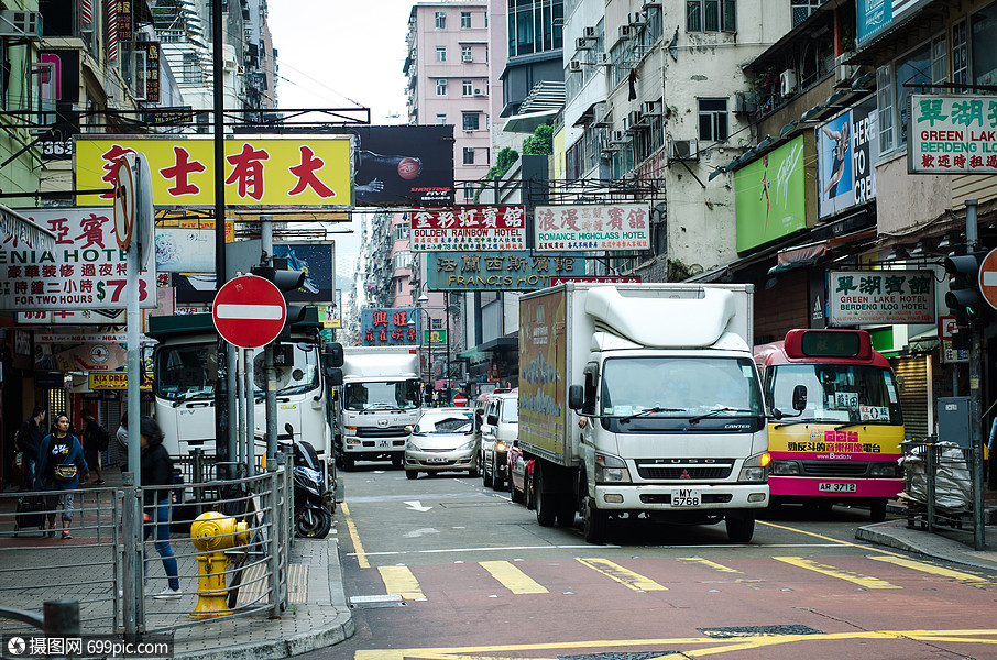 香港街头人文风光