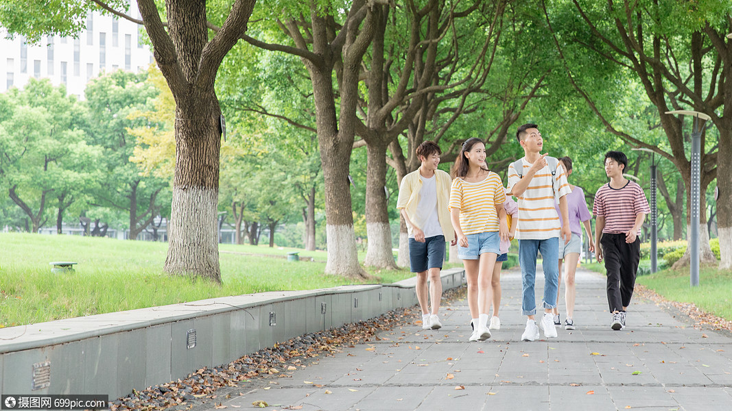 活力大学生校园青春