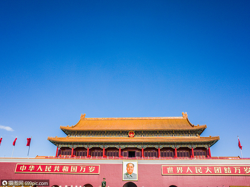 天安门景点旅行高清图片素材