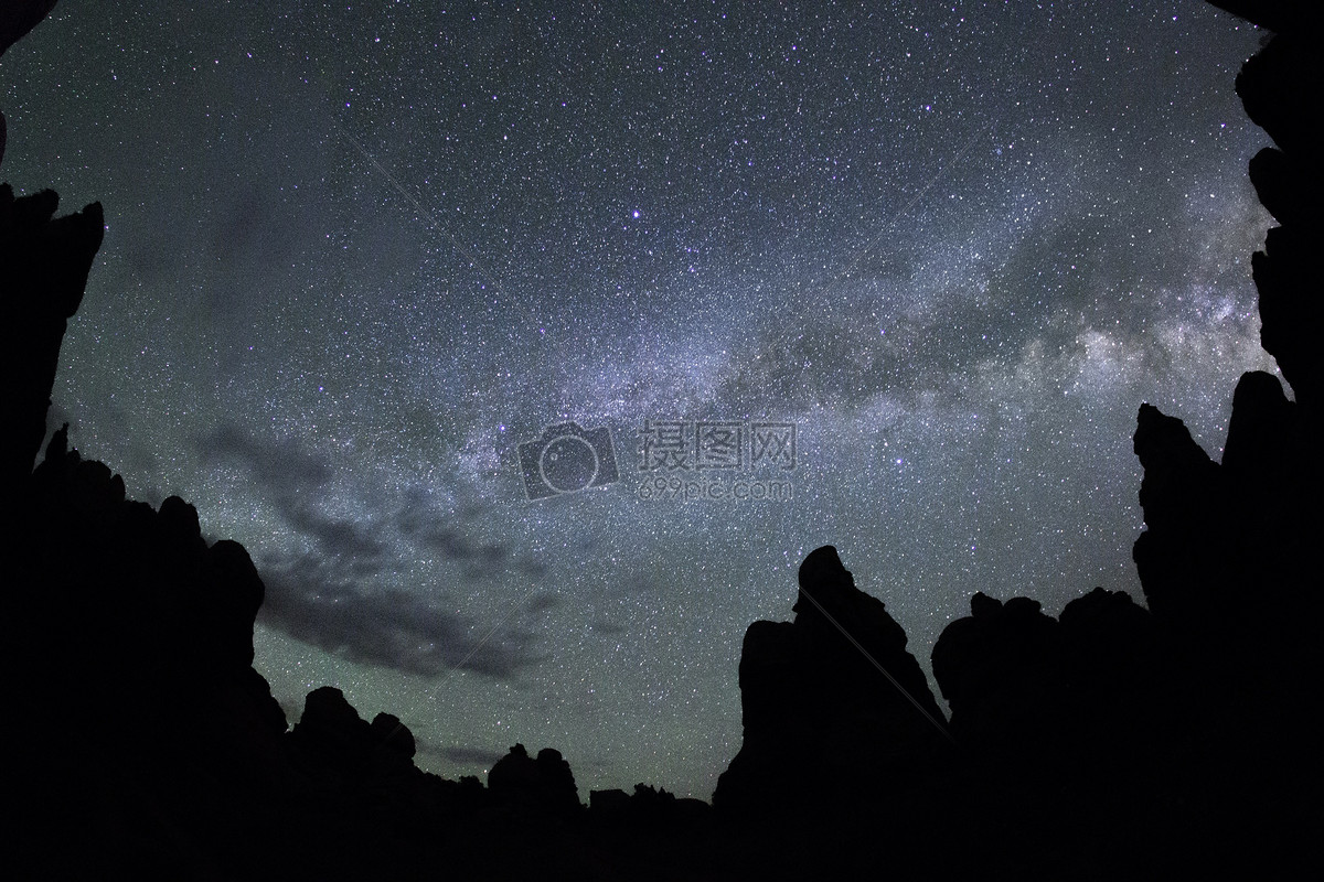 夜晚的星空