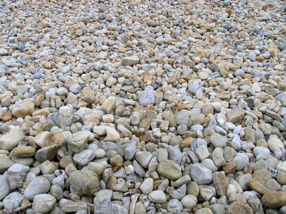 大小不一的鹅卵石