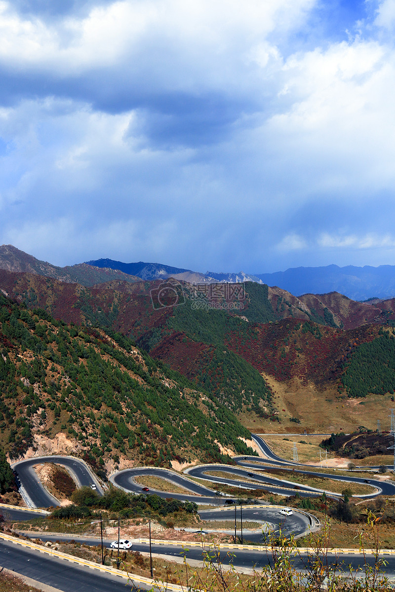 北山的盘山公路