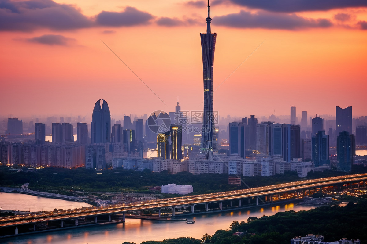 广州塔建筑风光高清图片下载-正版图片600180095-摄图网