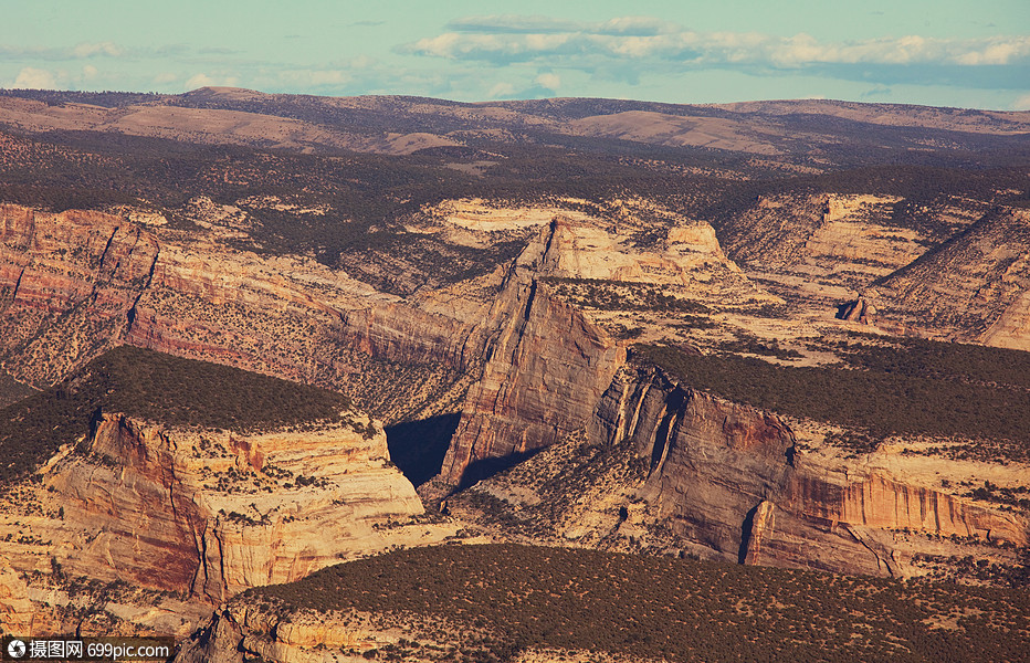 科罗拉多岩石山的山脉景观,科罗拉多州,美国