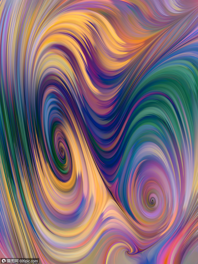 彩色系列香水彩色数字油漆背景的艺术