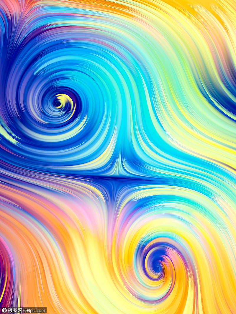 照片 背景素材 移动的颜色视觉香水系列由充满活力的色调渐变流动