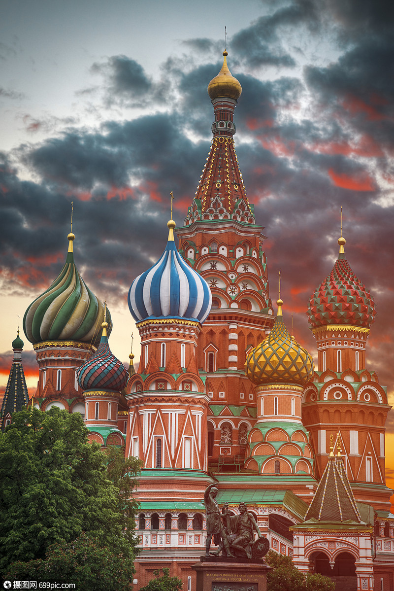 红色广场俄罗斯的主要象征莫斯科红色广场