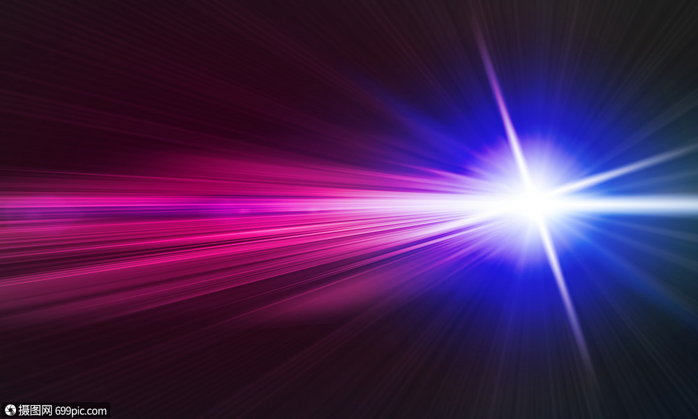 诺尔光背景图像与光射线