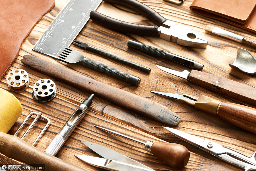 皮革工艺工具存撞针设备