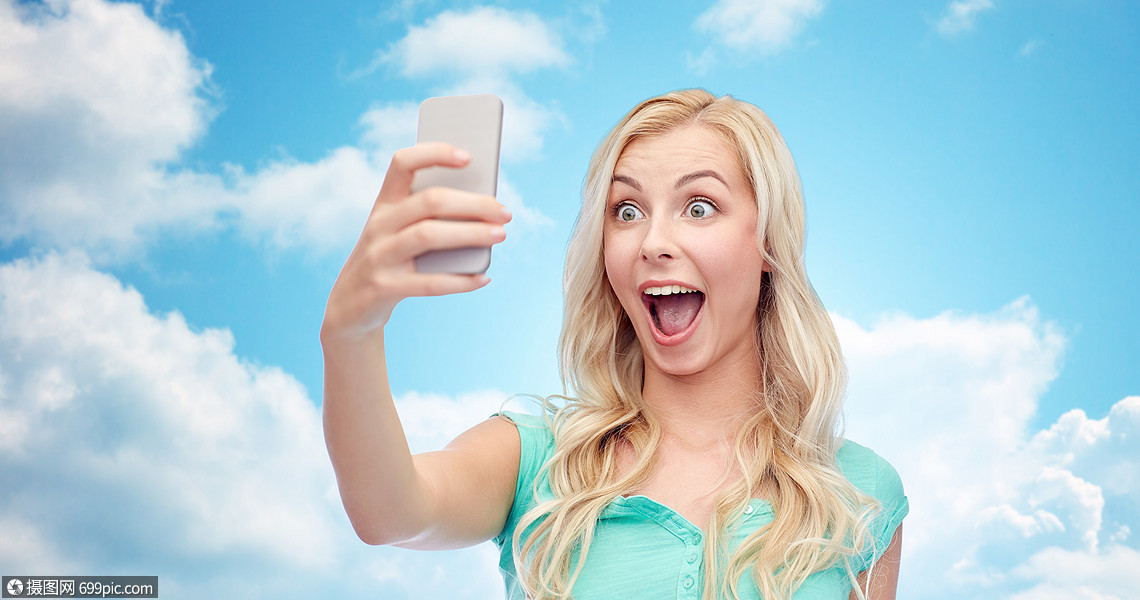 照片 人物情感 智能手机 情感,表情人的快乐的微笑轻妇女十几岁的女孩
