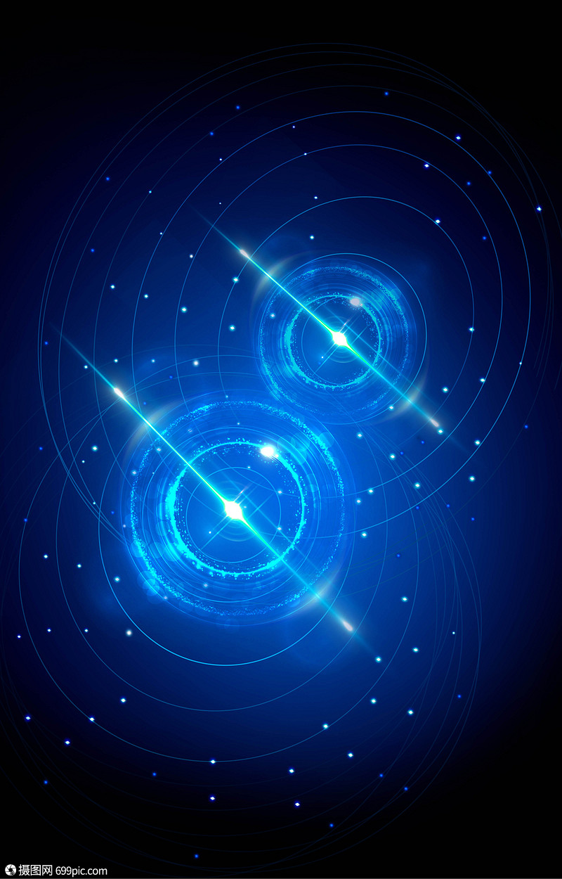 蓝色科技光8背景炫酷背景线条