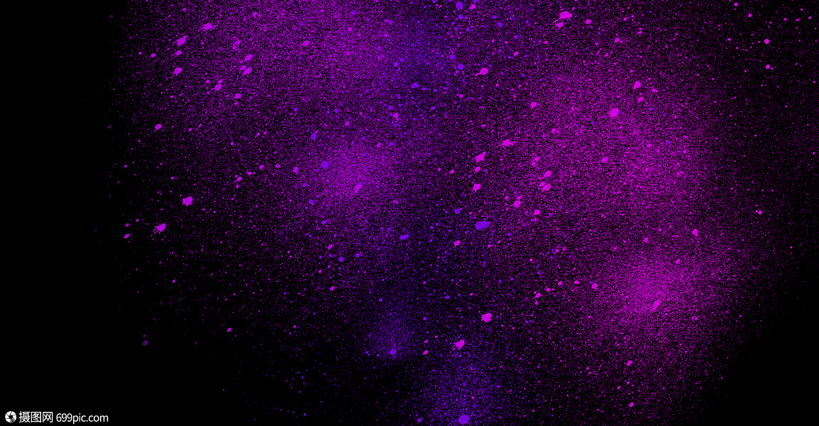水彩星空背景紫色大气背景