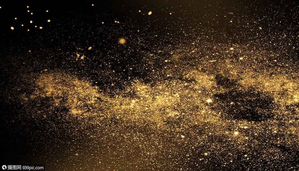 黑金星空背景