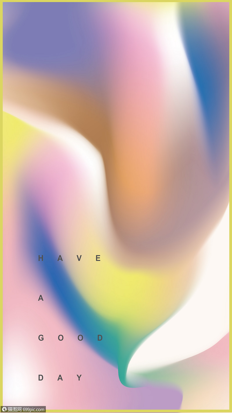 手机屏幕设计流体平面设计艺术设计流体艺术色彩