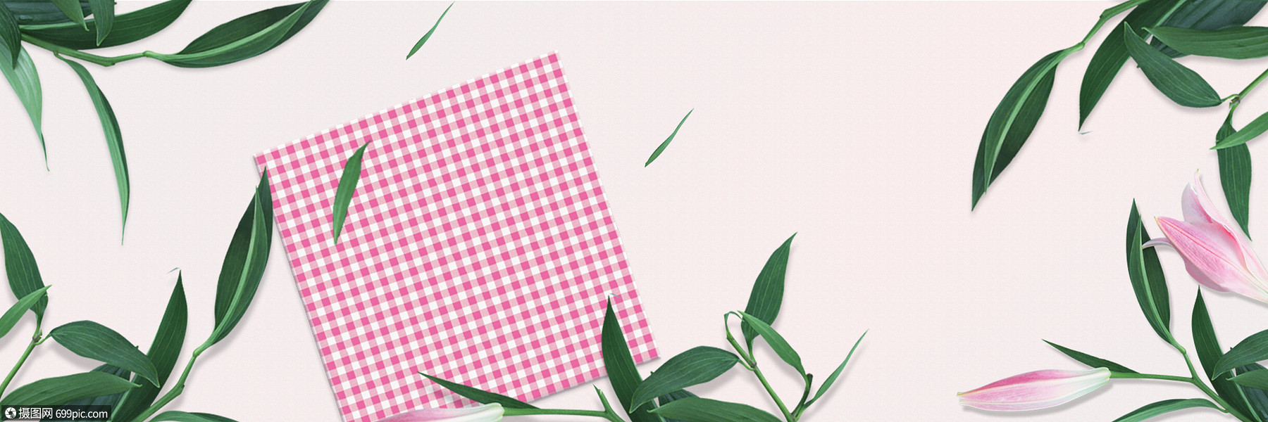 简约电商banner色彩创意背景图