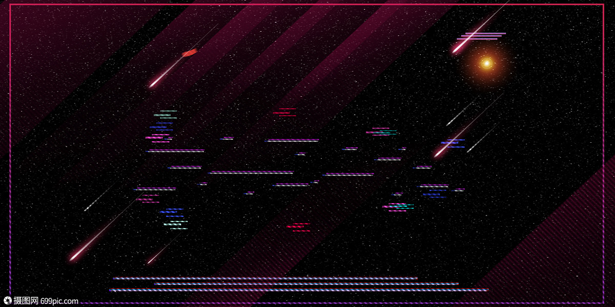 抖音风背景素材