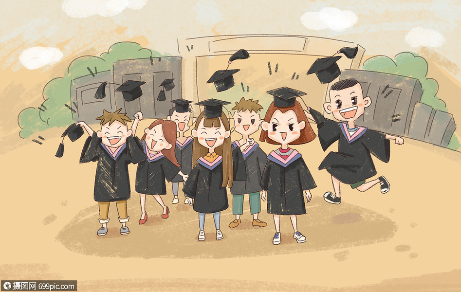 毕业季班级合照欢乐