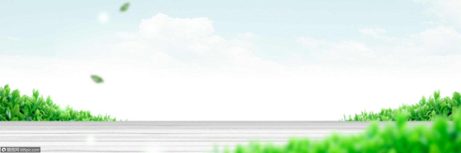 小清新护肤品banner