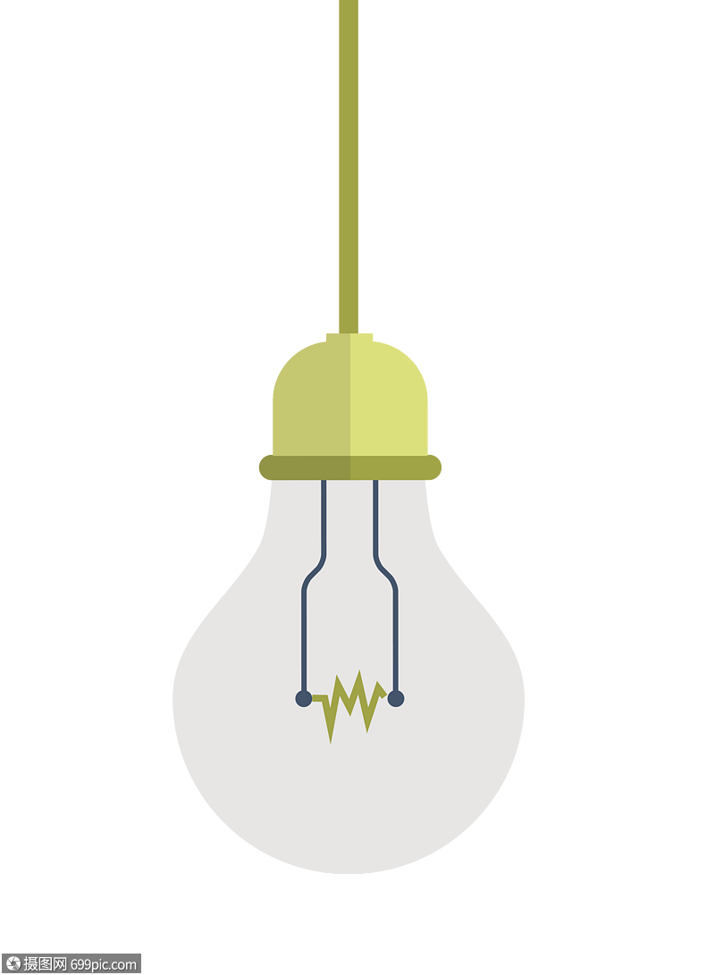 电灯泡灯泡素材素材