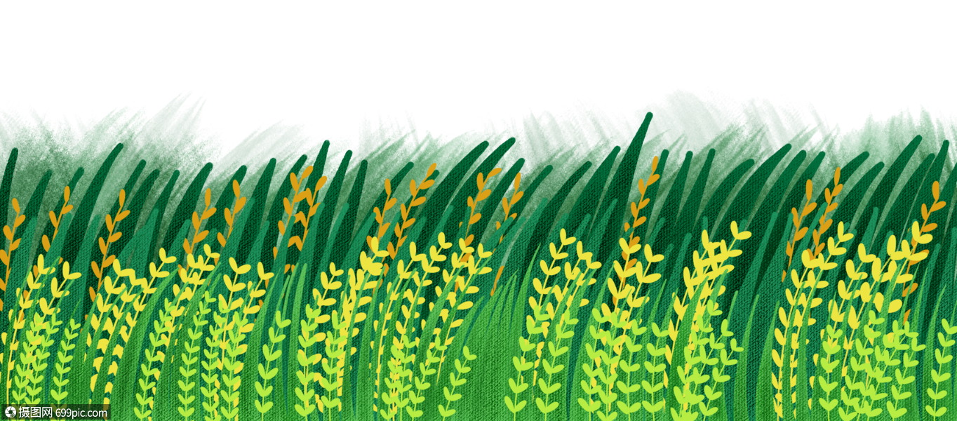 草丛草地插画高清图片素材