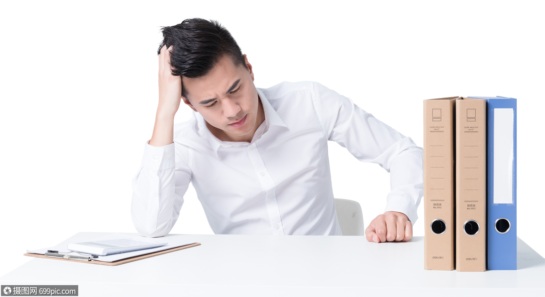 职场白领失落沮丧状态图片职业工作