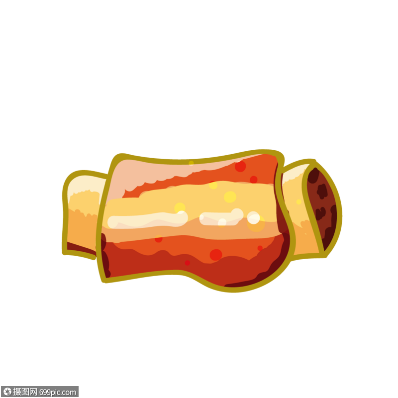 免抠元素 手绘/卡通元素 排骨.png