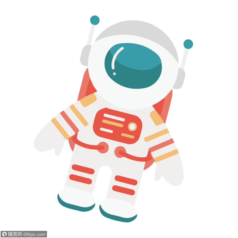 宇航员宇航服元素图片