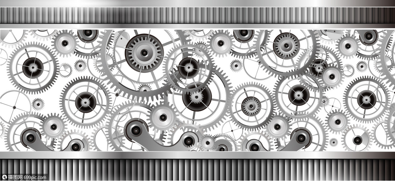 机械齿轮场景