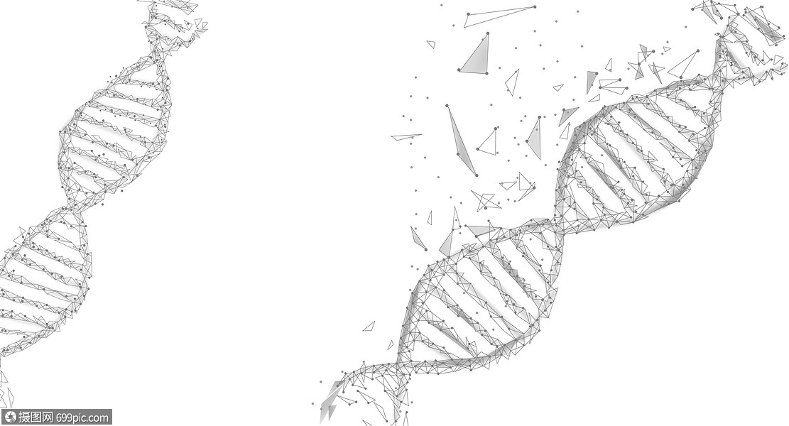 基因dna科技背景技術創意