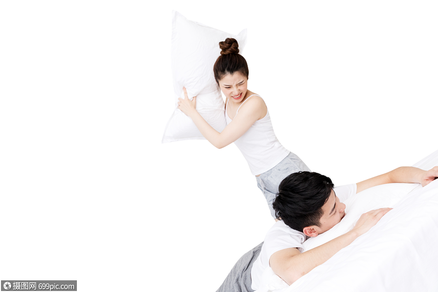 情侣枕头大战