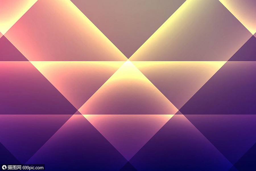 几何色块色彩拼接图片