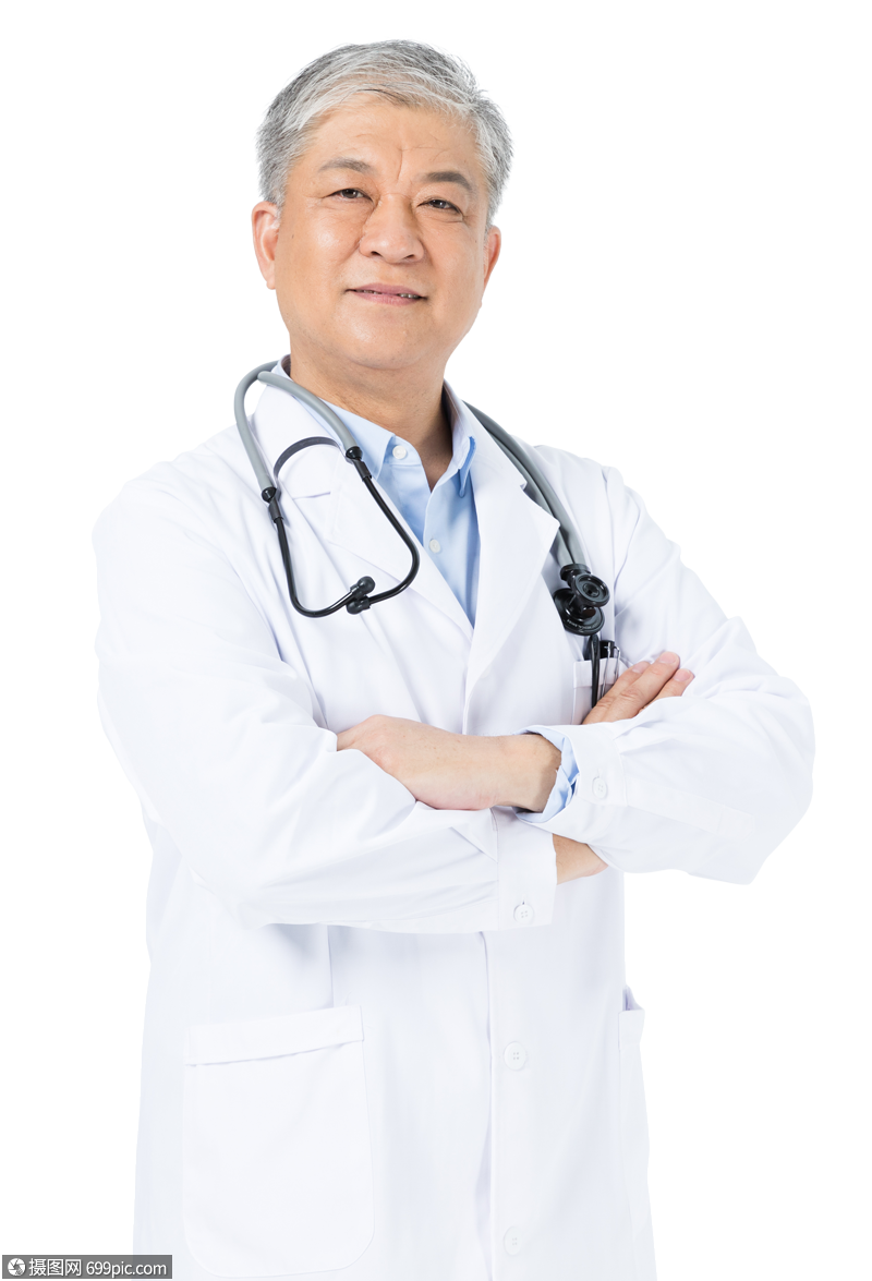 老年男性医生形象