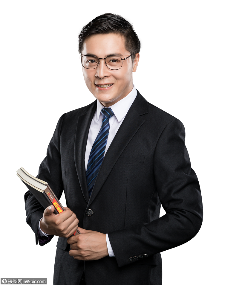 男教师亲和模特形象