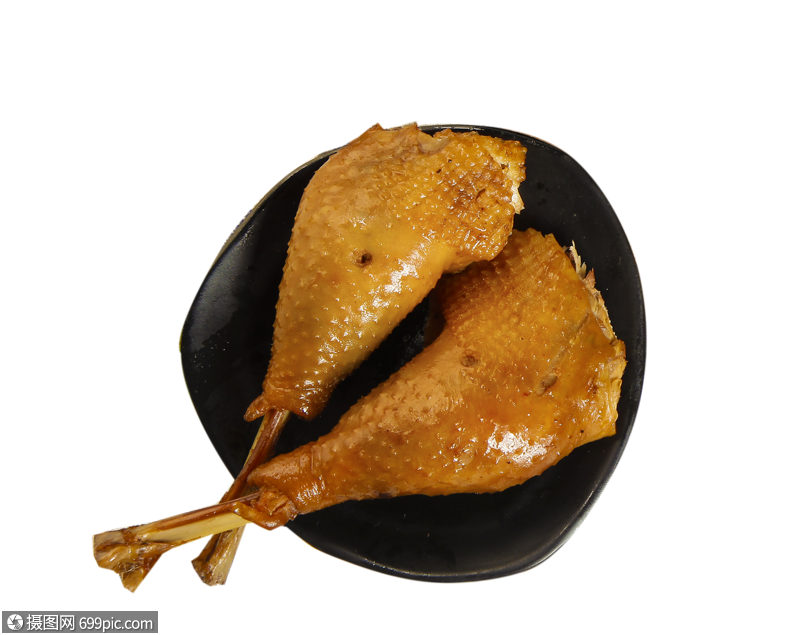 鸭腿传统食材高清图片素材