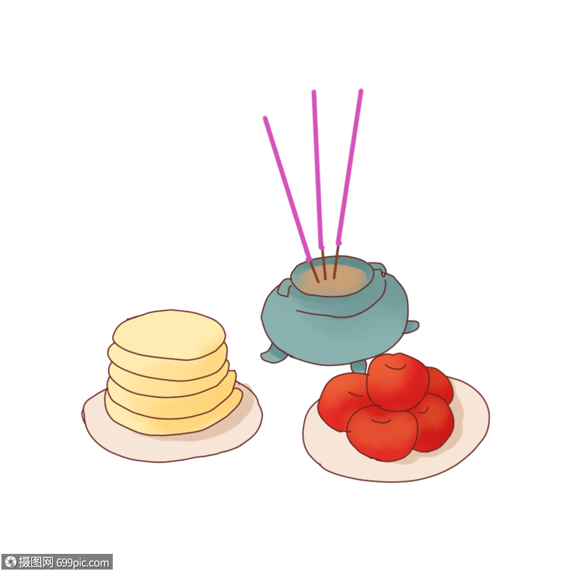 手绘/卡通元素 贡品.png