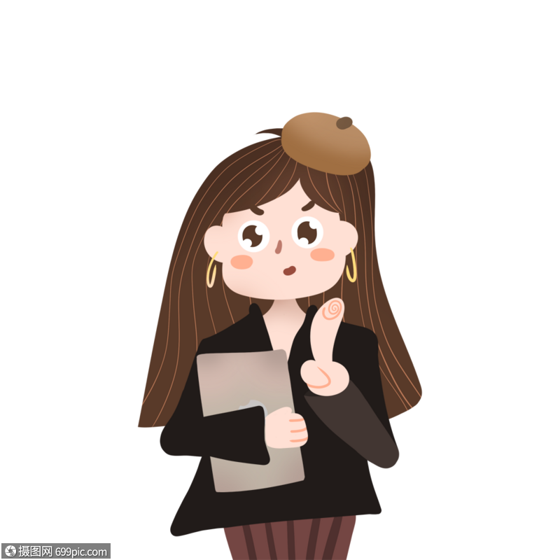 职场美女面试官女生