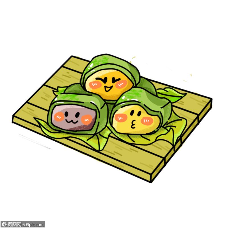 手绘青团