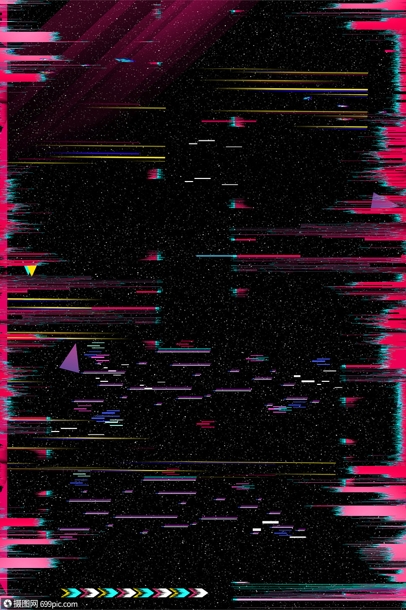 故障风背景抖音科技