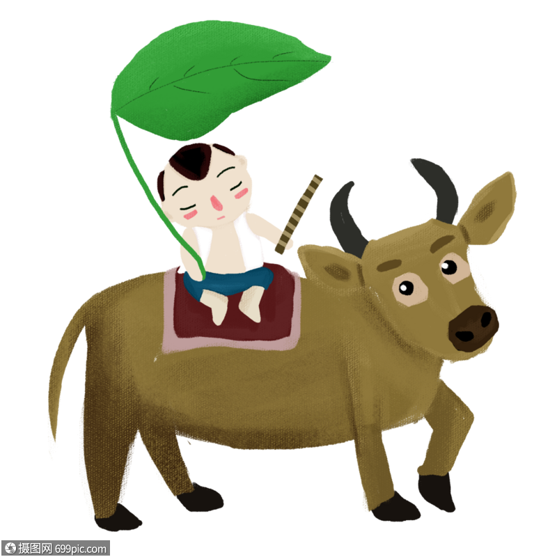 放牛的牧童