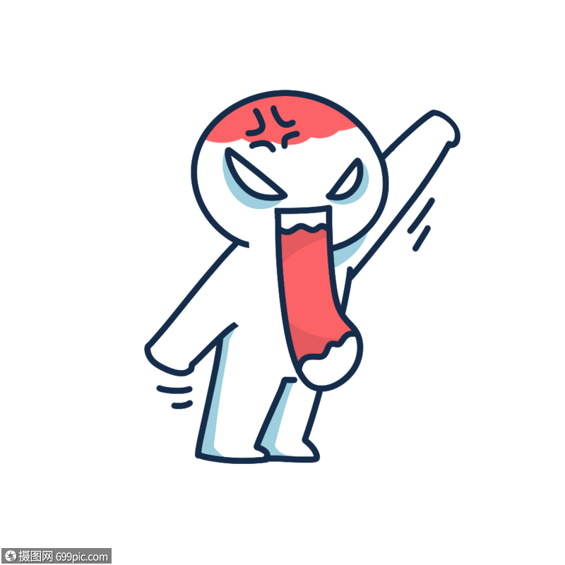 生气的人怒吼高清图片素材